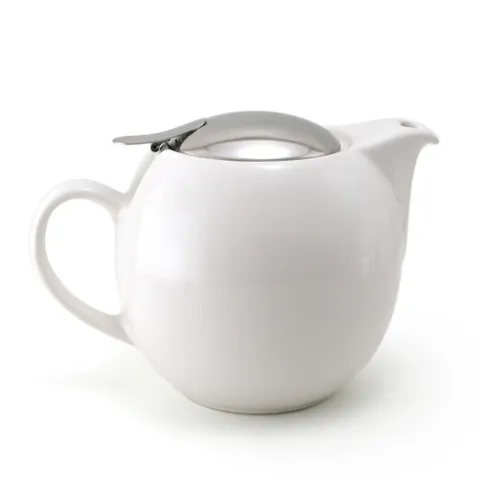 Zero White Teapot 680ml